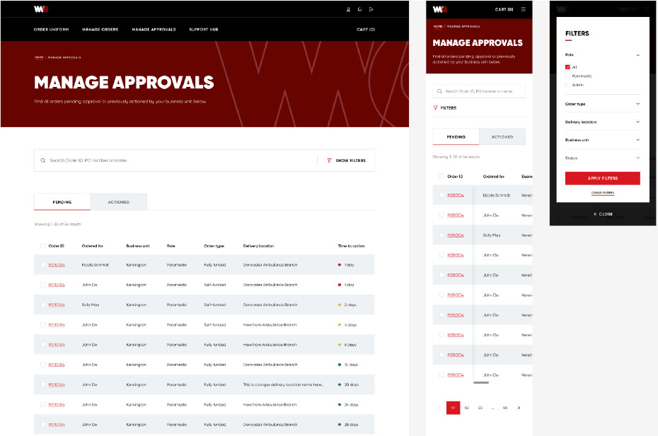 B2B eCommerce Manage approvals